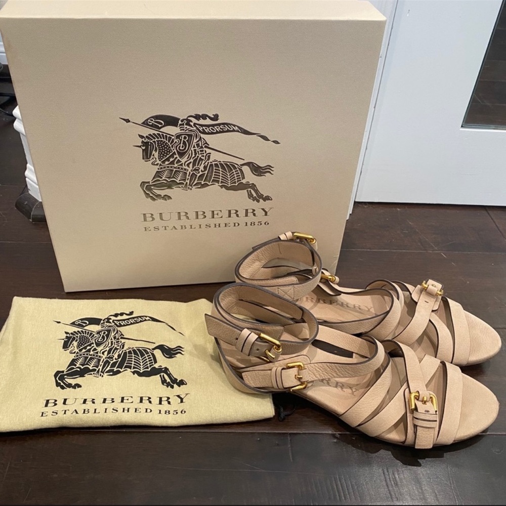 Burberry gladiator sandals